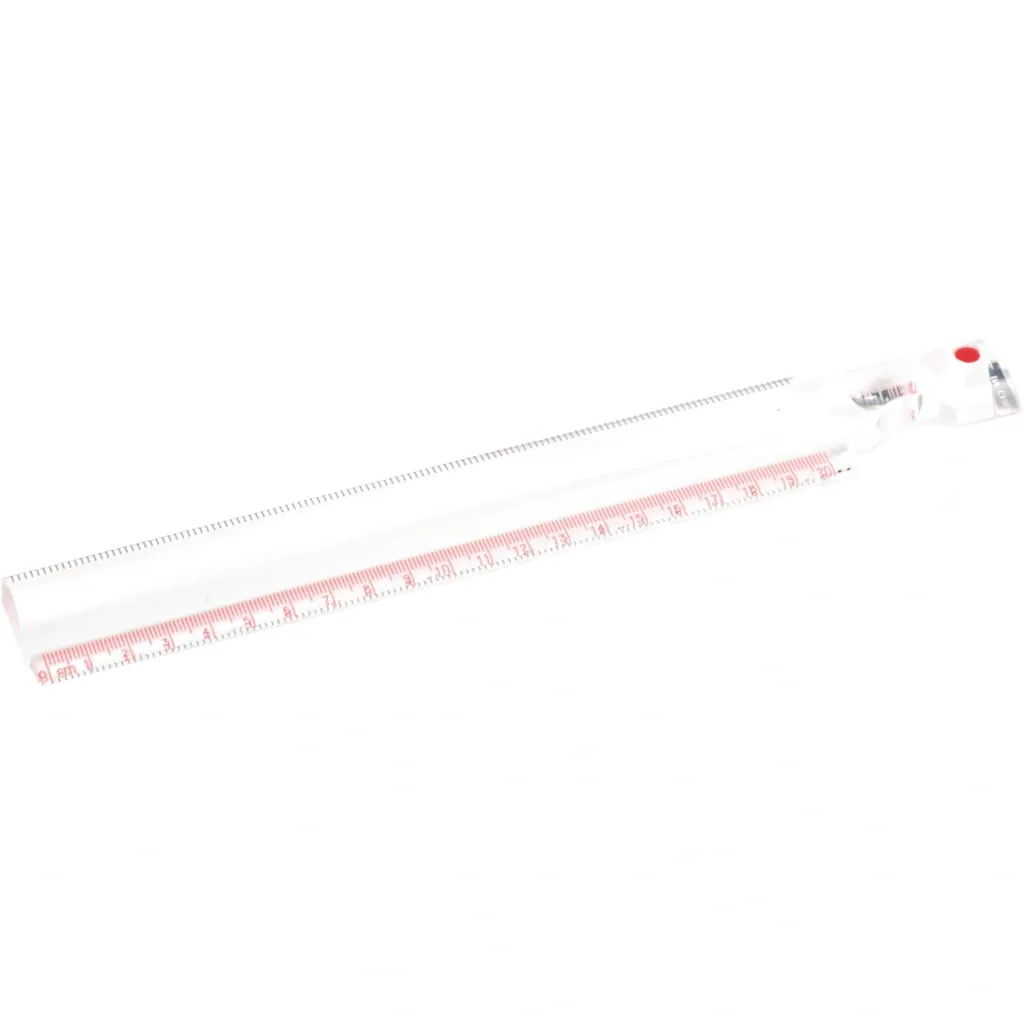 Lesehilfe - Lineal mit Vergrößerungsglas