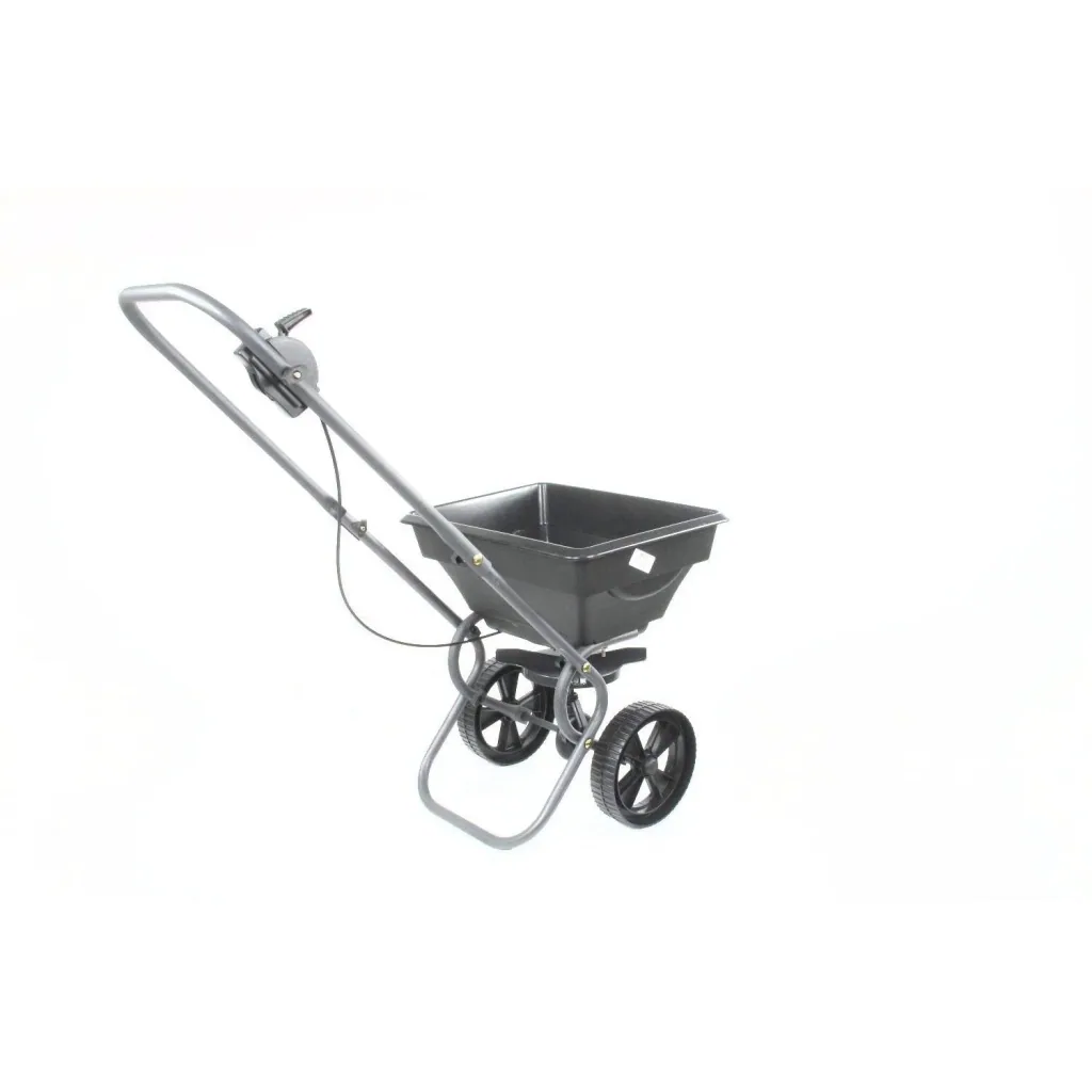Turfmaster schiebt Schneefräsen bis zu 25 kg. Düngerstreuer - Salzstreuer