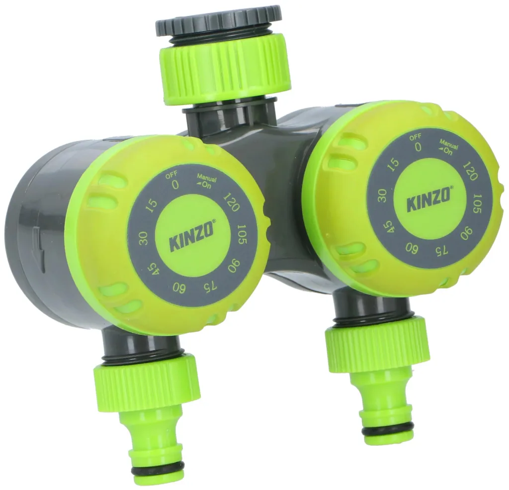 Mechanische Zweifach-Bewässerungsuhr für den Wasserhahn