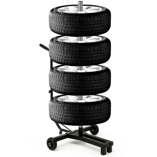 Reifenständer mobil - für 4 Reifen bis 225 mm