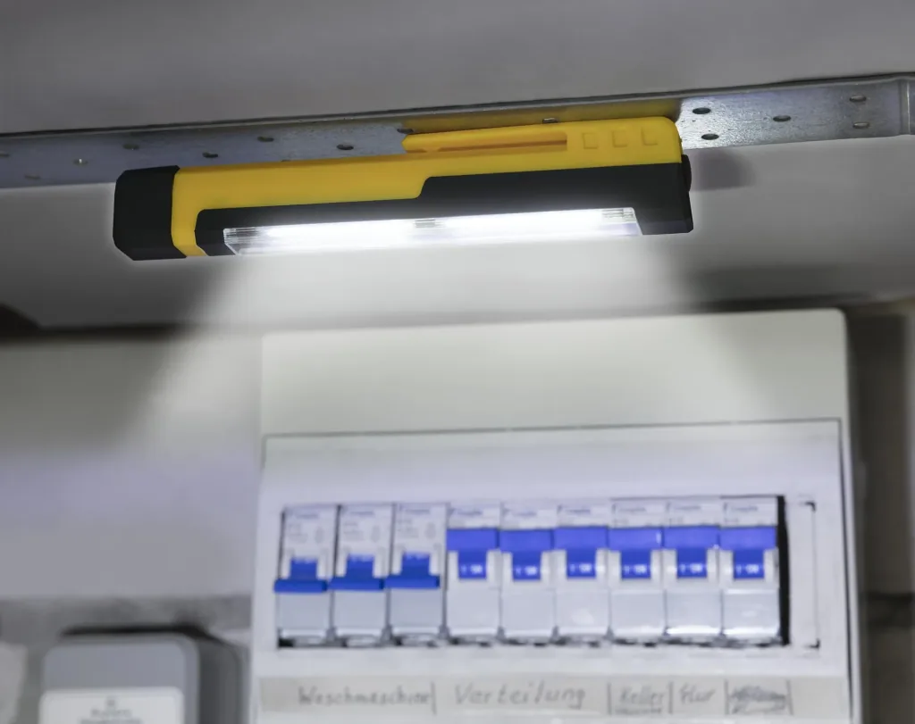Inspektionsleuchte mit 2 COB LEDs, 200 Lumen