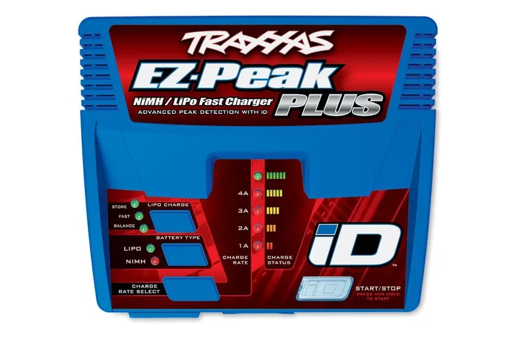 Ladegerät LIVE EZ-Peak Plus 2971G + 2x 4S Lipo 6700 mAh 2890X EU-Version / 8S X-Maxx Ergänzungs-Paket