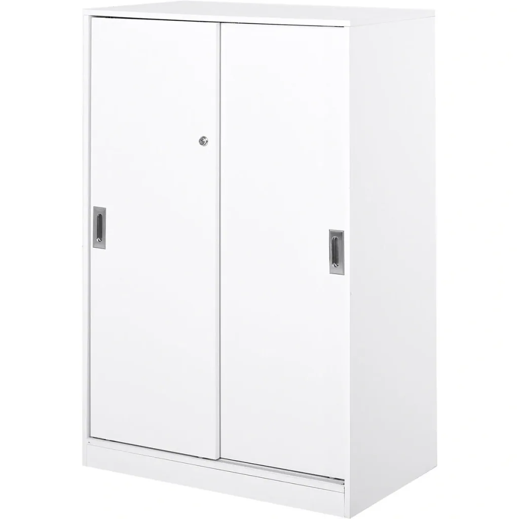 Büroschrank mobil, weiß