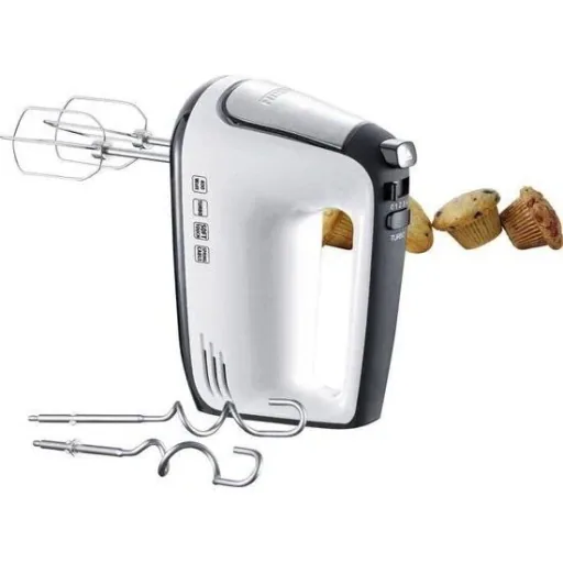 Handmixer - 400W - Weiß/Schwarz