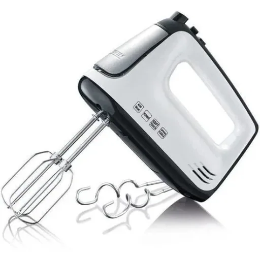 Handmixer - 400W - Weiß/Schwarz