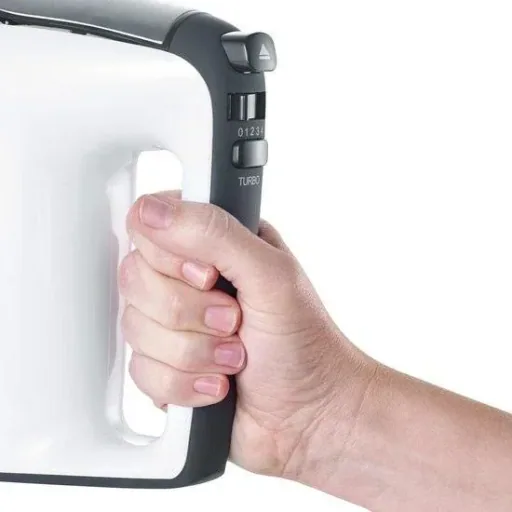 Handmixer - 400W - Weiß/Schwarz