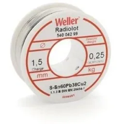 Lötdraht 2 Stück - 1,5mm - 100g