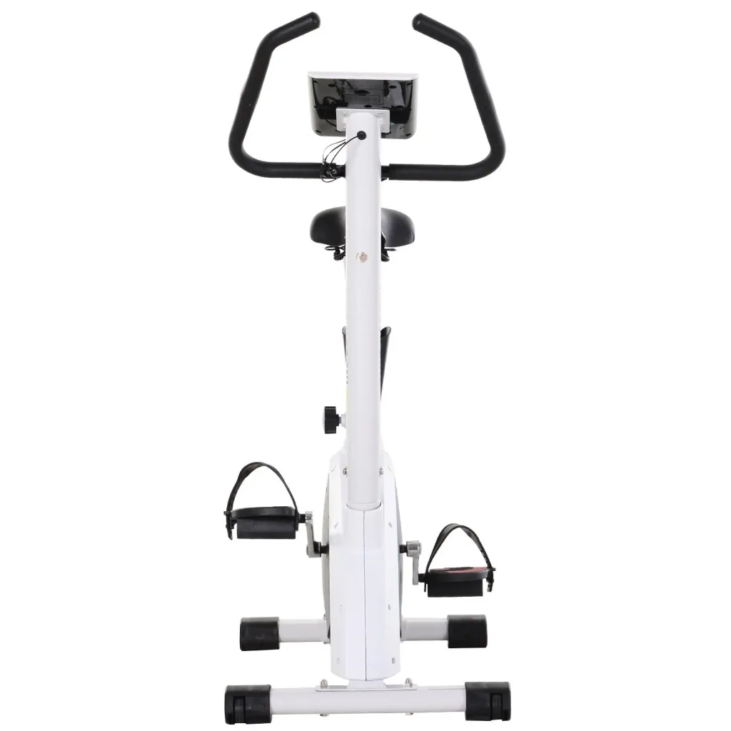 Hometrainer für den Heimgebrauch Stahl weiß