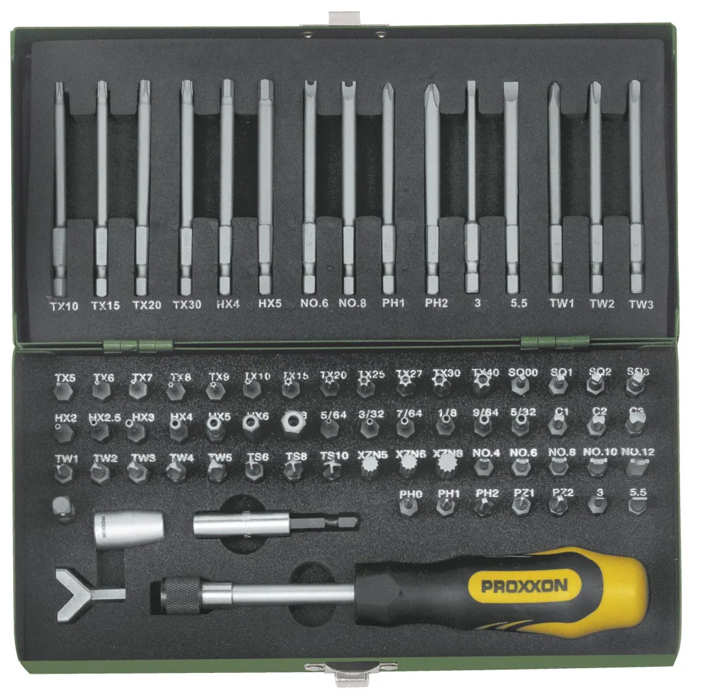 Super-Sicherheits- und Spezialbitsatz, 1/4" (75-teilig)