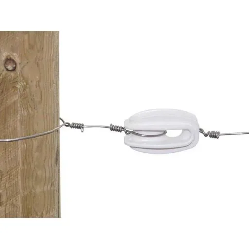 Eckisolator für Stahldraht (10 Stück)