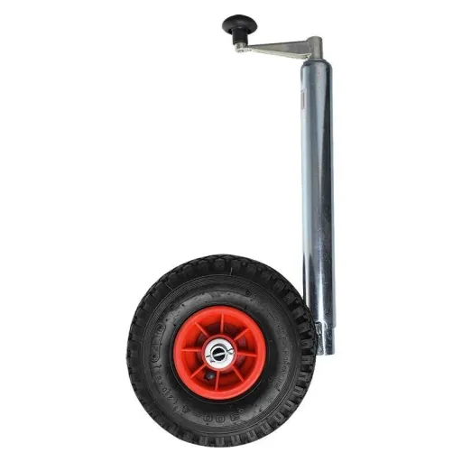 Doppelstützrad mit Luftreifen - 300 kg
