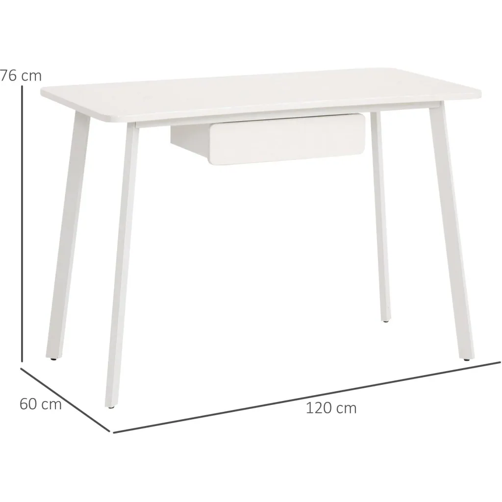 Schreibtisch elegant, weiß