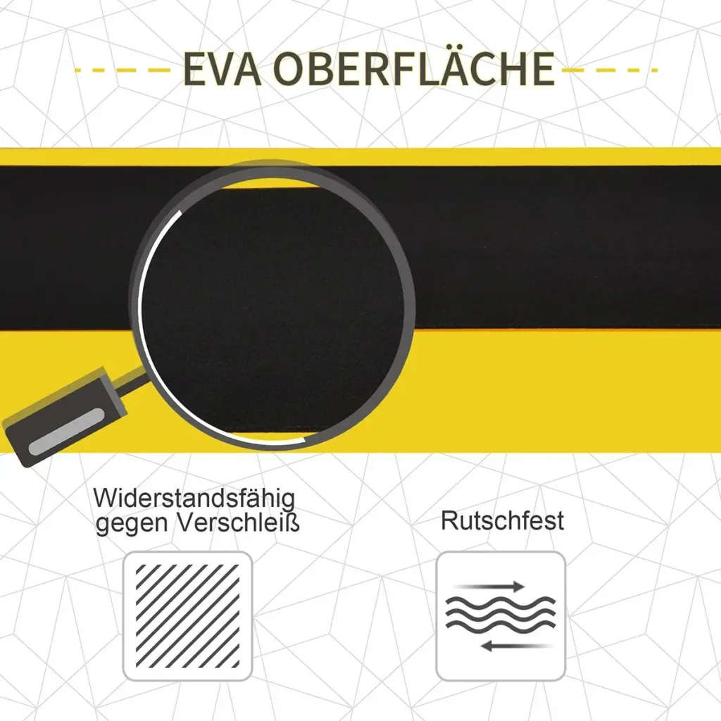 Arbeitsbock 2-er Set klappbar Gelb+Schwarz