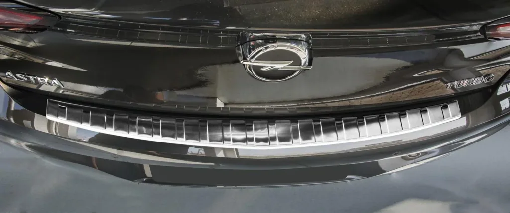 Ladekantenschutz Edelstahl für Opel Astra V (K) Hatchback (5-türer>, Baujahr 2015-2019, FL 2019>