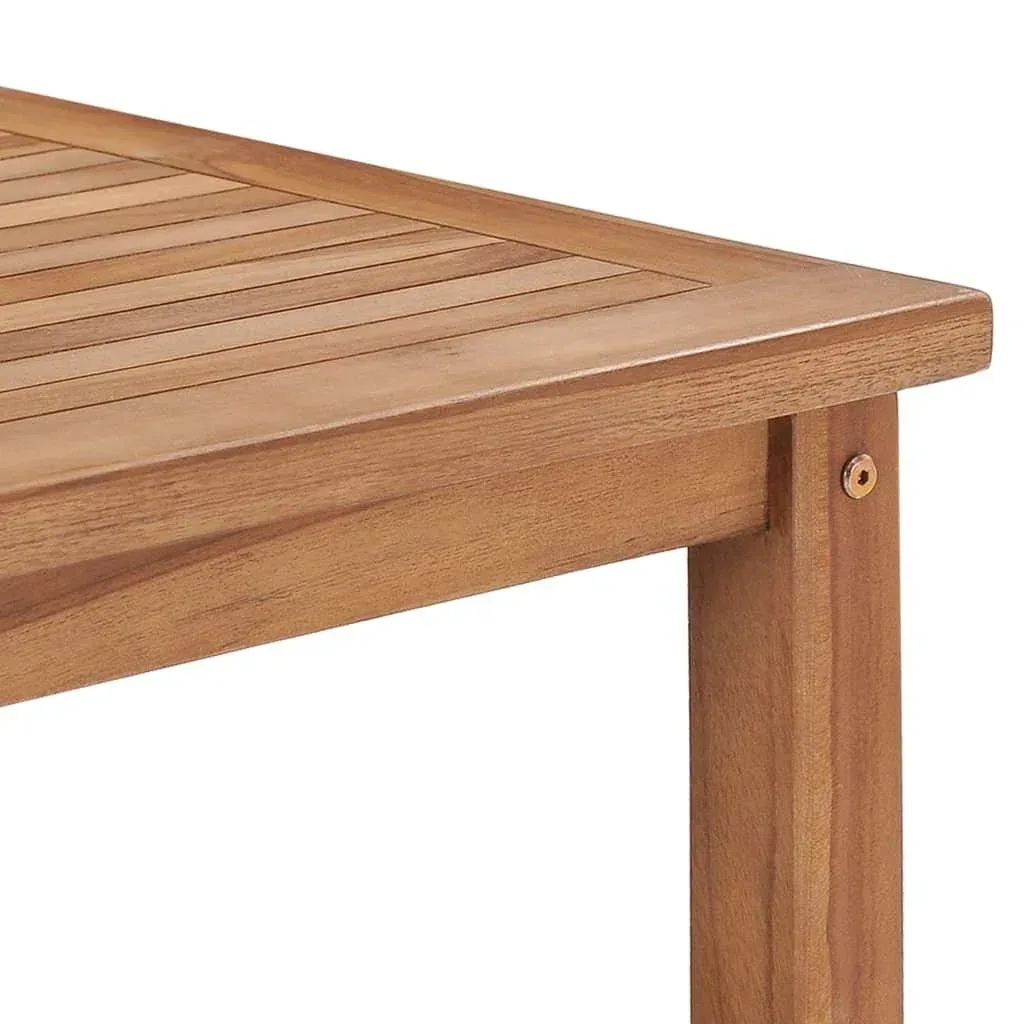 Couchtisch 45x45x45 cm massiv Teak