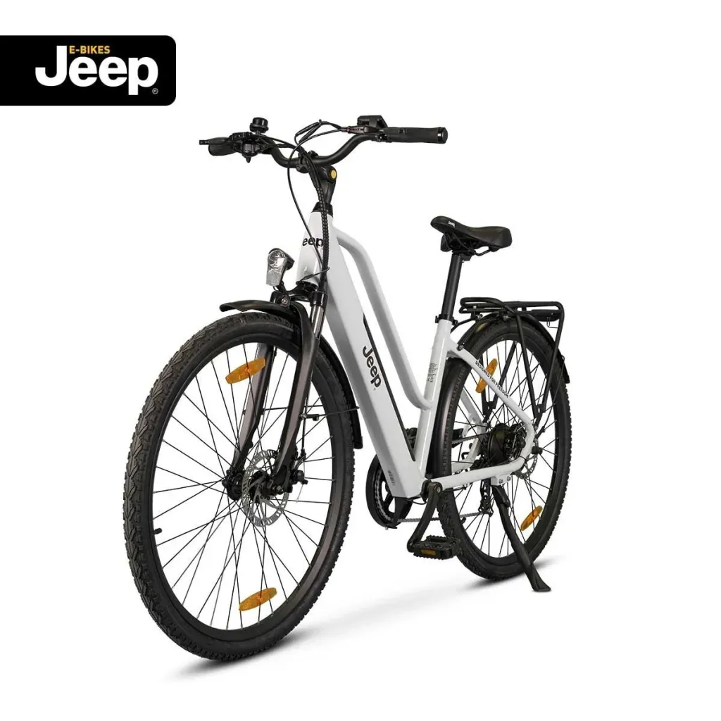 Unisex Trekking E-Bike, 28 Zoll, Rahmengröße 46 cm, 7-Gang Kettenschaltung, white TLR 7011