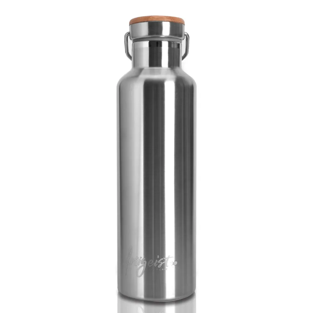 Edelstahl Isolierflasche, doppelwandig vakuumisoliert, 750 ml