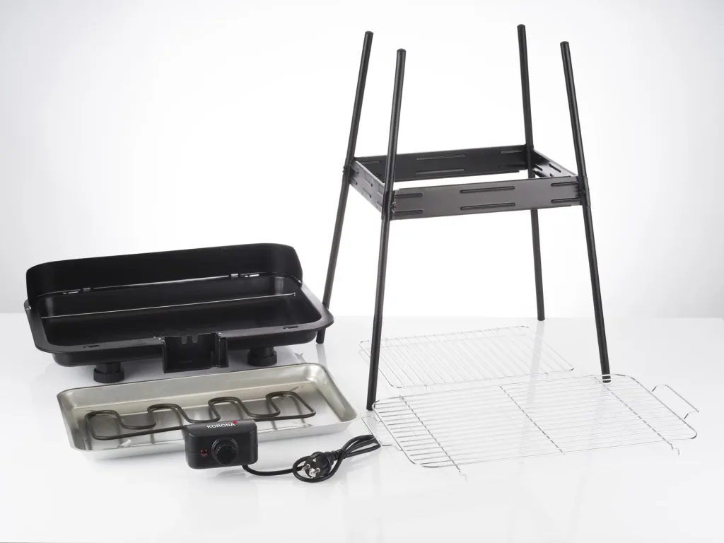 BBQ Stand- und Tischgrill XXL, 2200 Watt