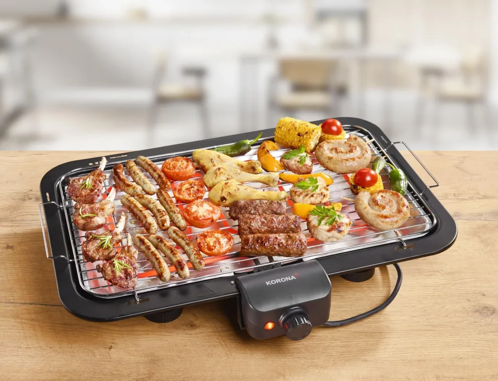 BBQ Stand- und Tischgrill XXL, 2200 Watt