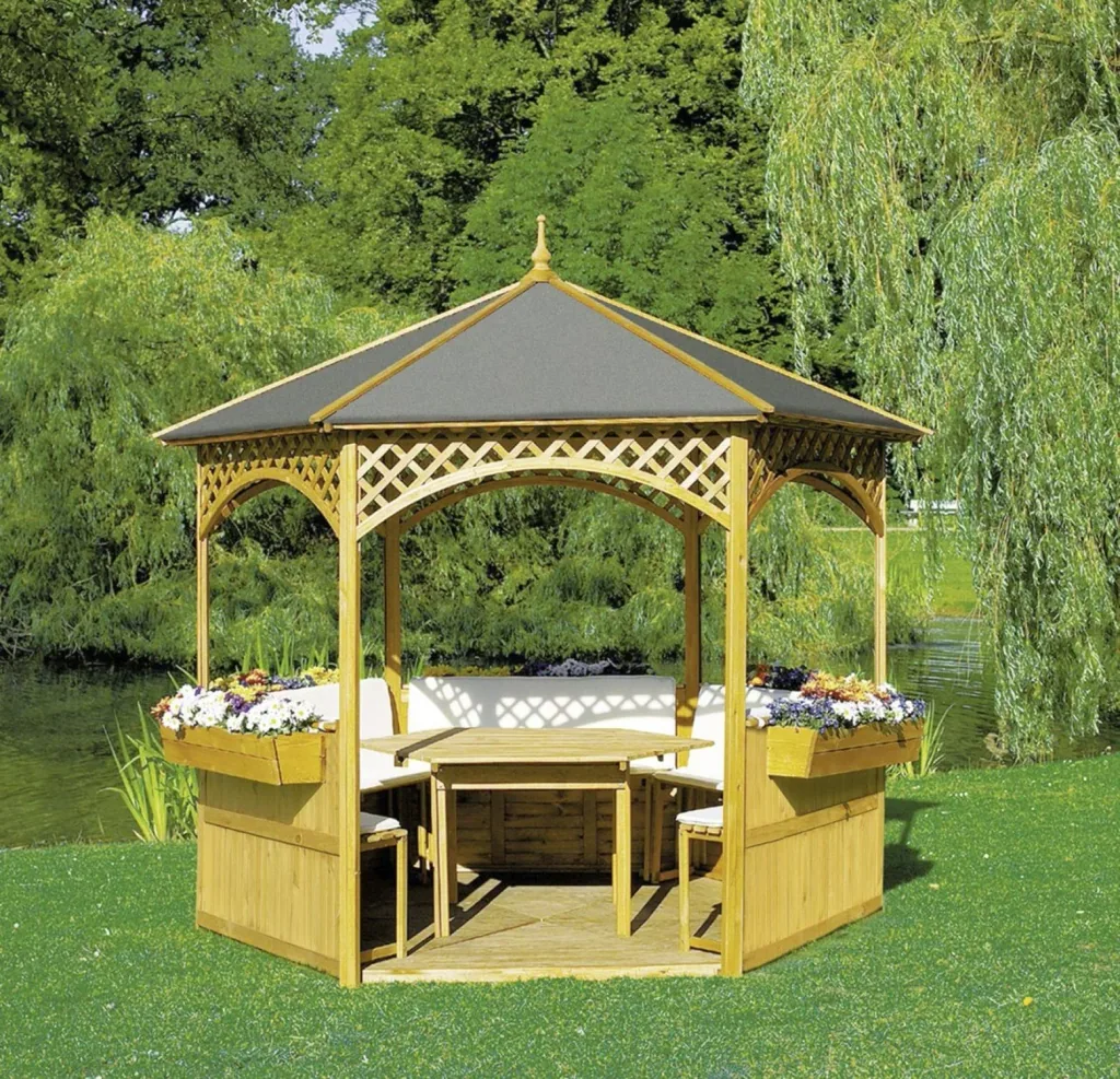 Möbel für Pavillon "Palma" und "Vienna"