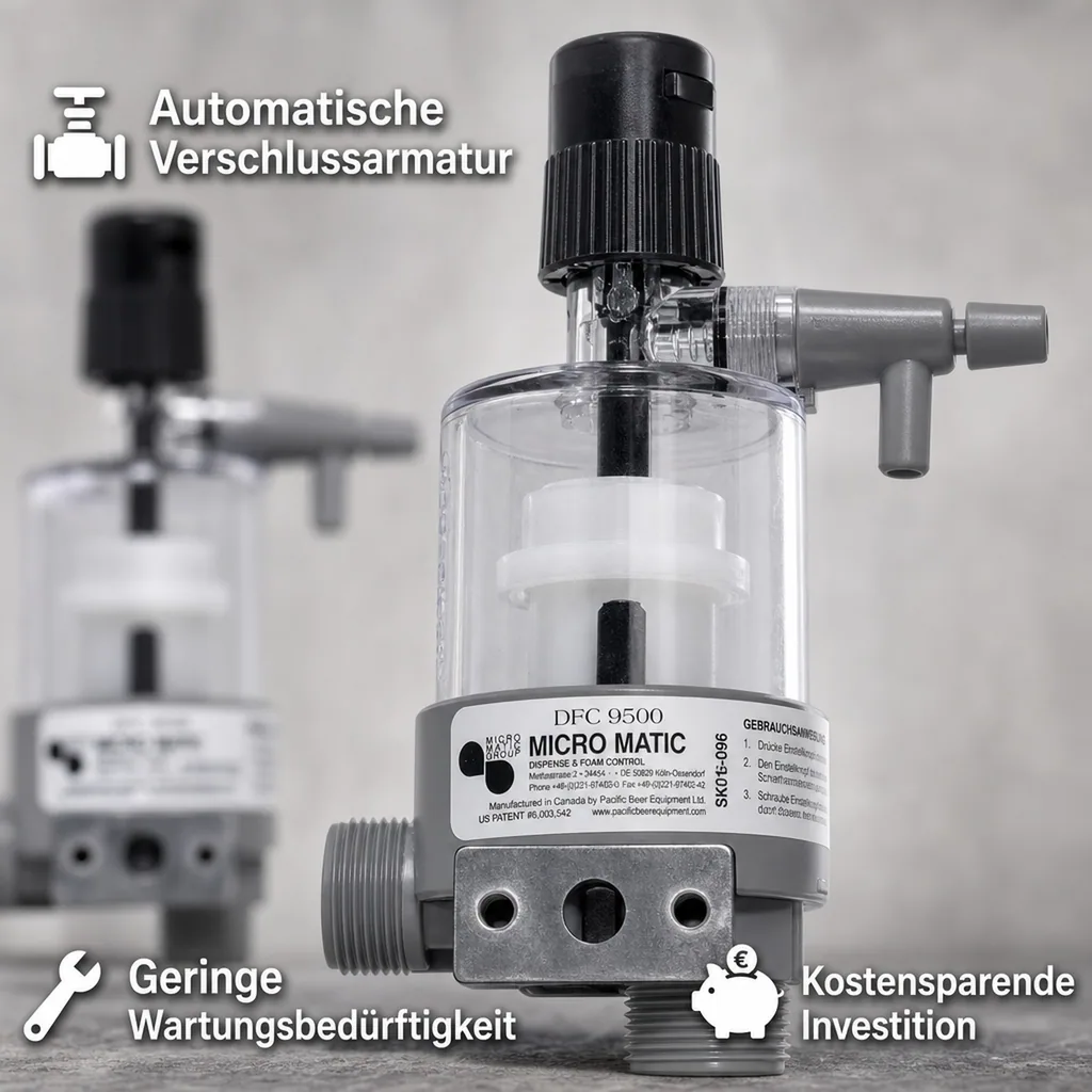 Schaumkontroll - Armatur DFC 9500