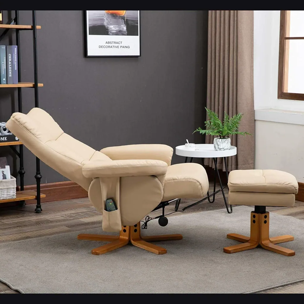 Massagesessel mit Fußhocker
