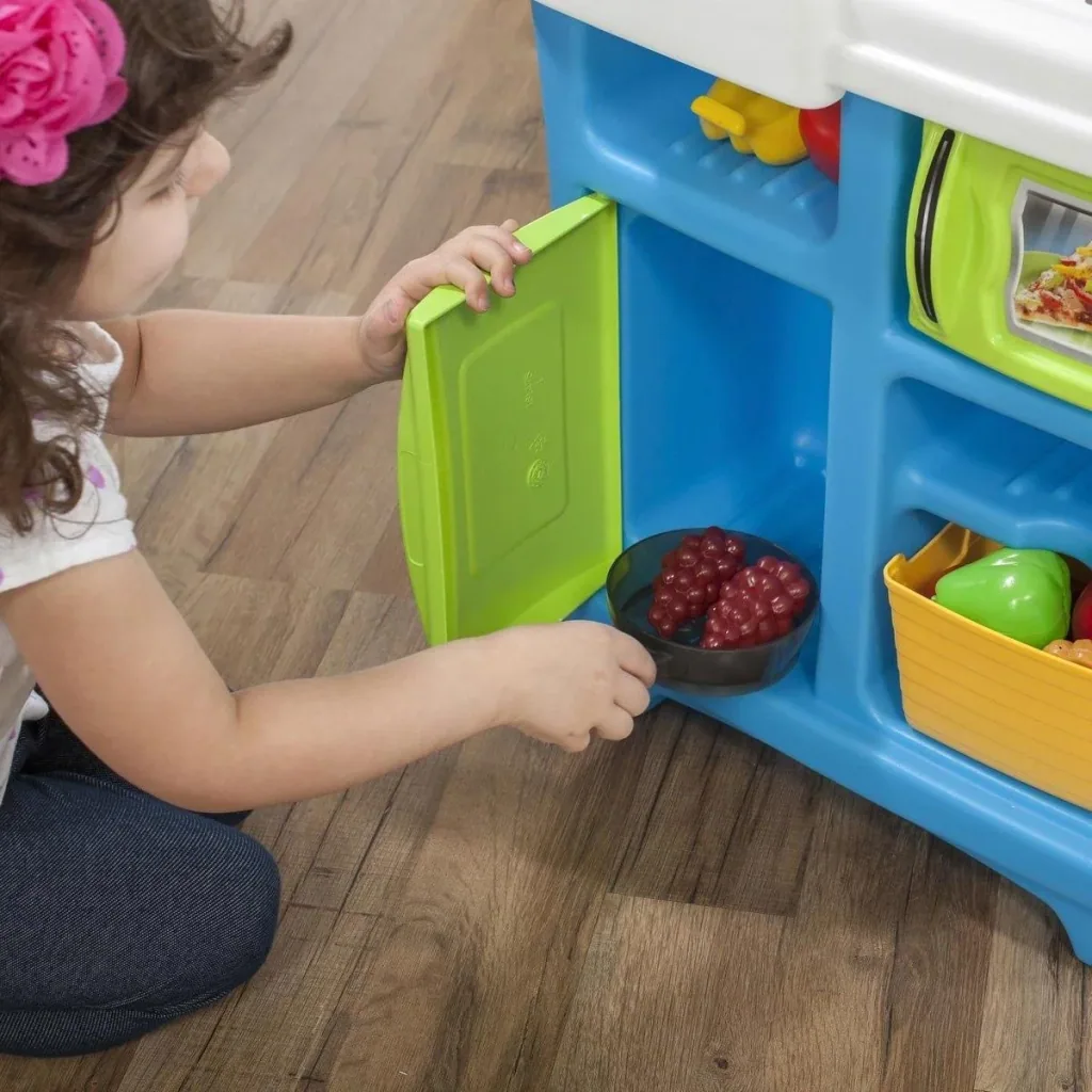 Spielküche Little Cooks Kitchen Inkl. 21-teiligem Zubehörset