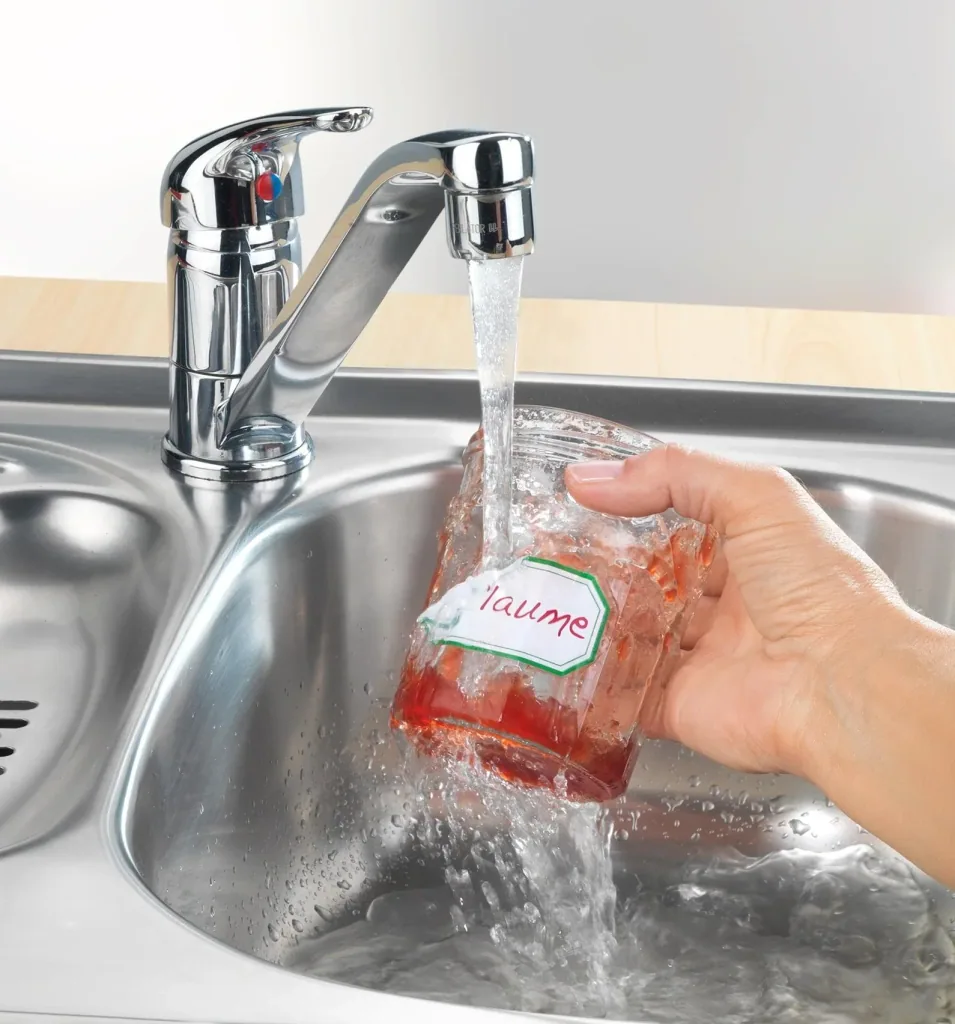 Klebeetiketten, wasserlöslich, 200 Stück