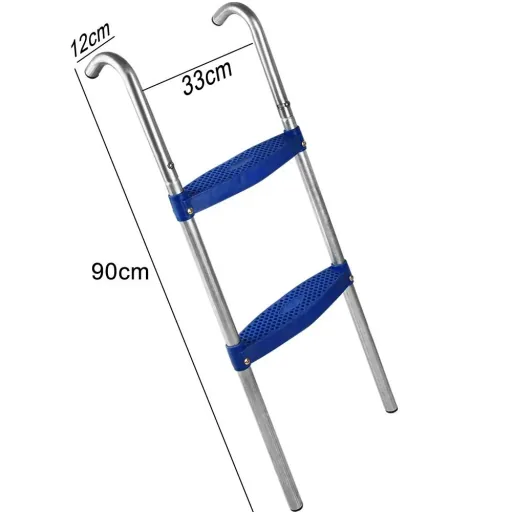 Trampolintreppe 90 cm / 2 Stufen
