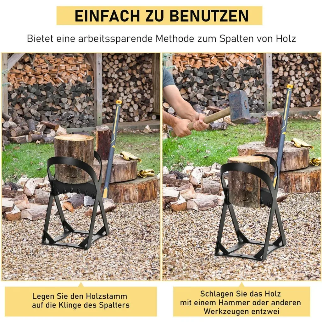 Klapptisch Rattanlook - dunkelbraun - 60 x 60 cm