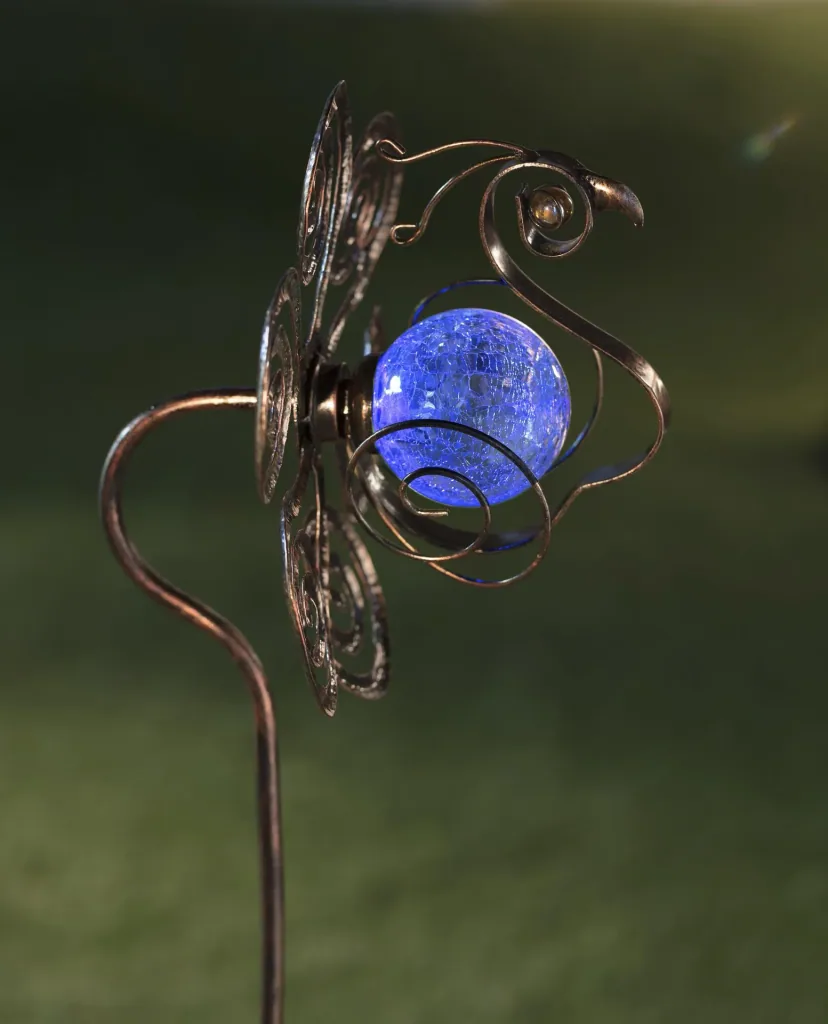 Set Solar Pfau mit Windrad + Solar Doppel-Windrad