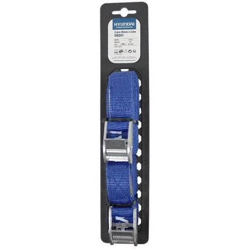 Zurrgurte 2x25mmx2,5m. 200 daN.