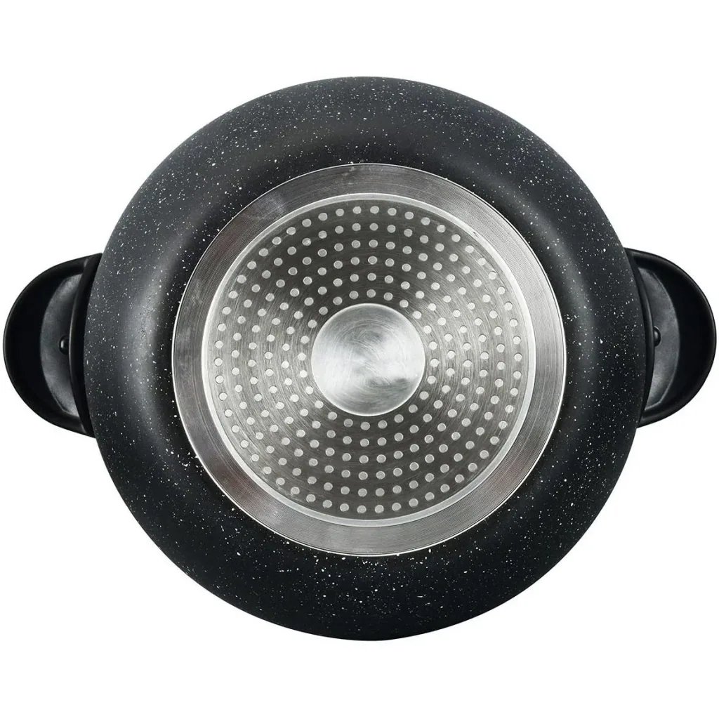 NL Couscous-Topf - 26cm - 12L - Schwarz