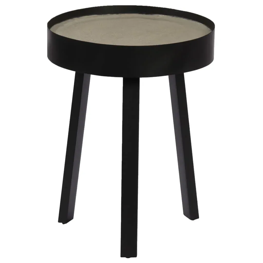 Couchtisch mit Betonplatte 40x55 cm