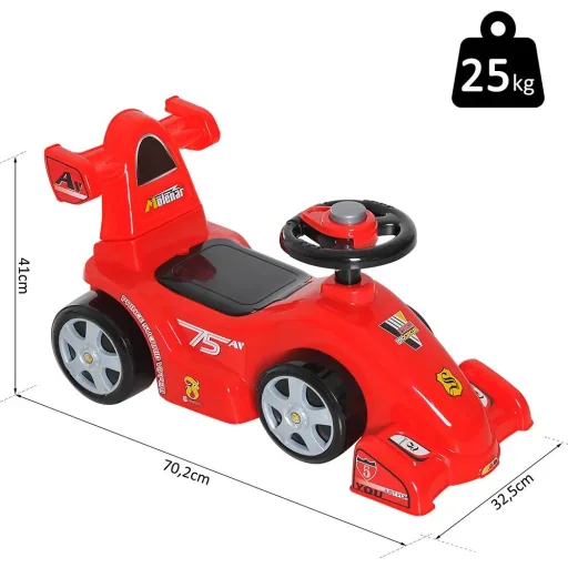 Rutschauto Kinder Rennauto Kinderauto Formel 1 Rot