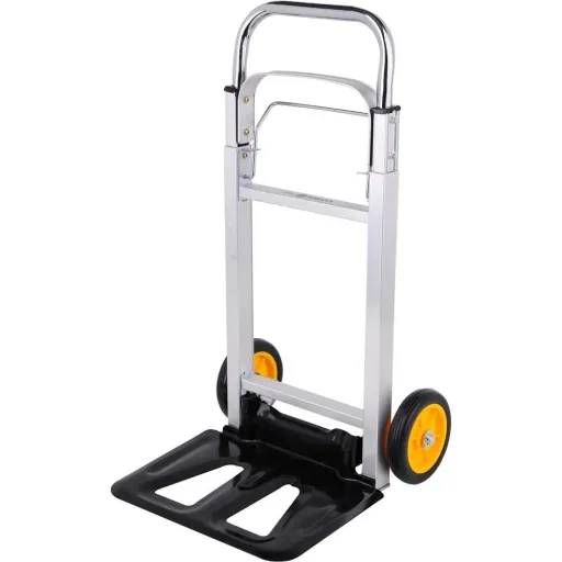 Zusammenklappbarer Wagen - Tragfähigkeit 90 kg 35,5 x 24 cm