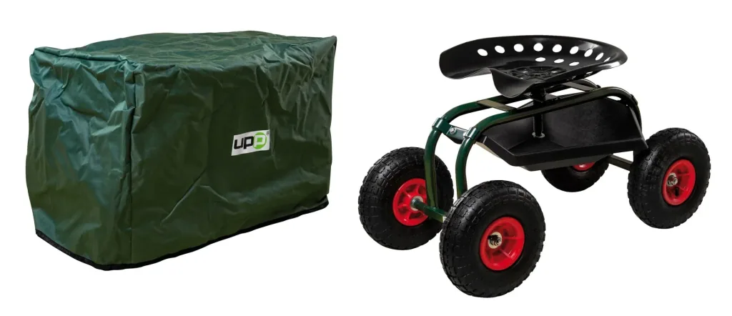Outdoor-Rollsitz „Deluxe“ mit Schutzhülle