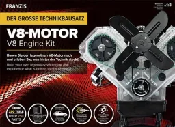 Der große Technikbausatz V8 Motor