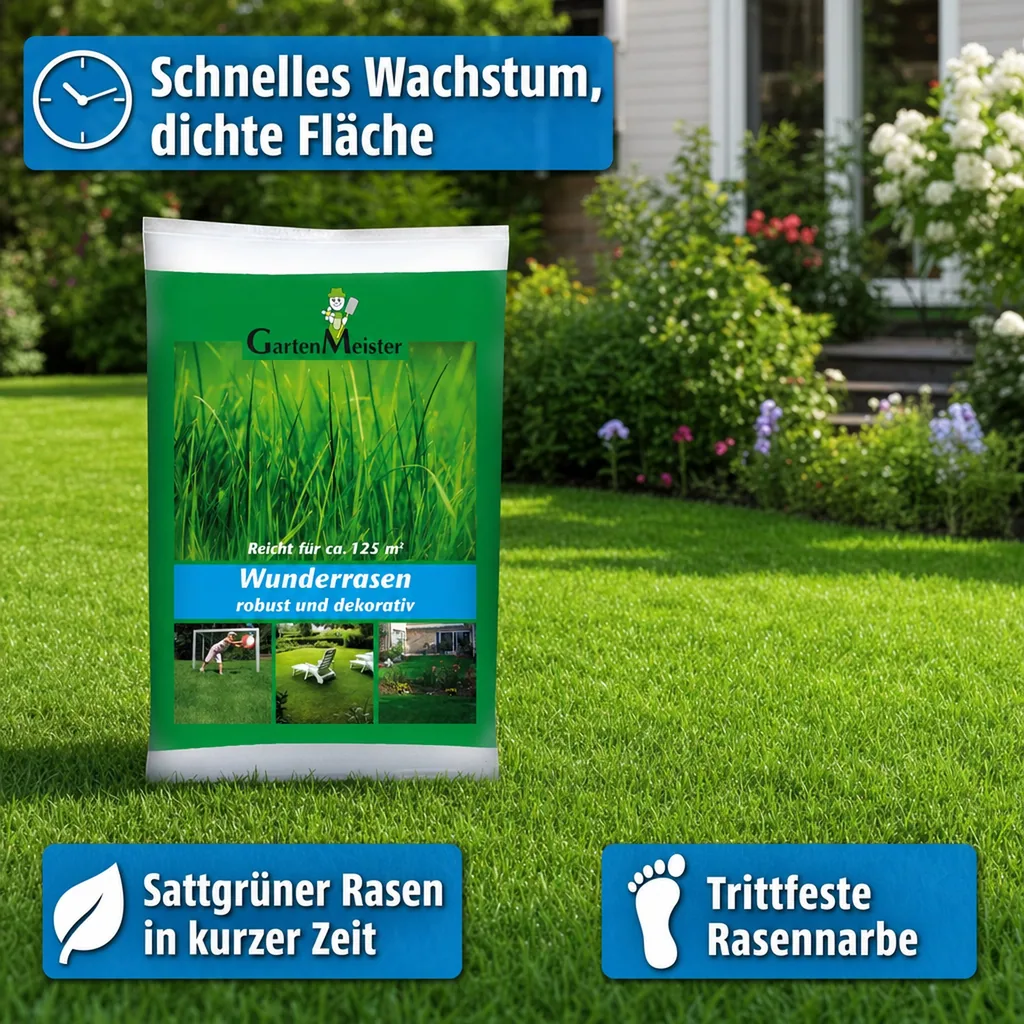 Rasensamen "Wunder Rasen", 2,5 kg