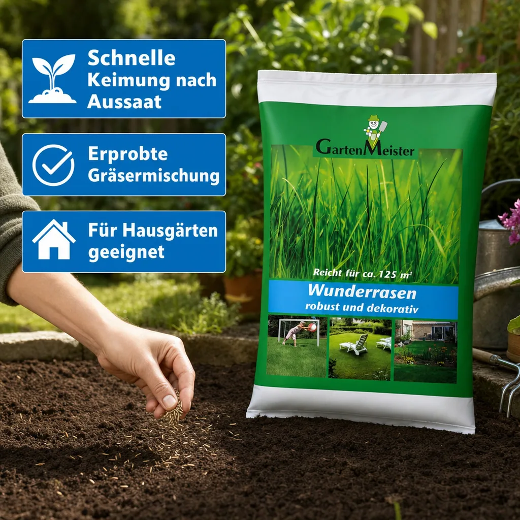 Rasensamen "Wunder Rasen", 2,5 kg