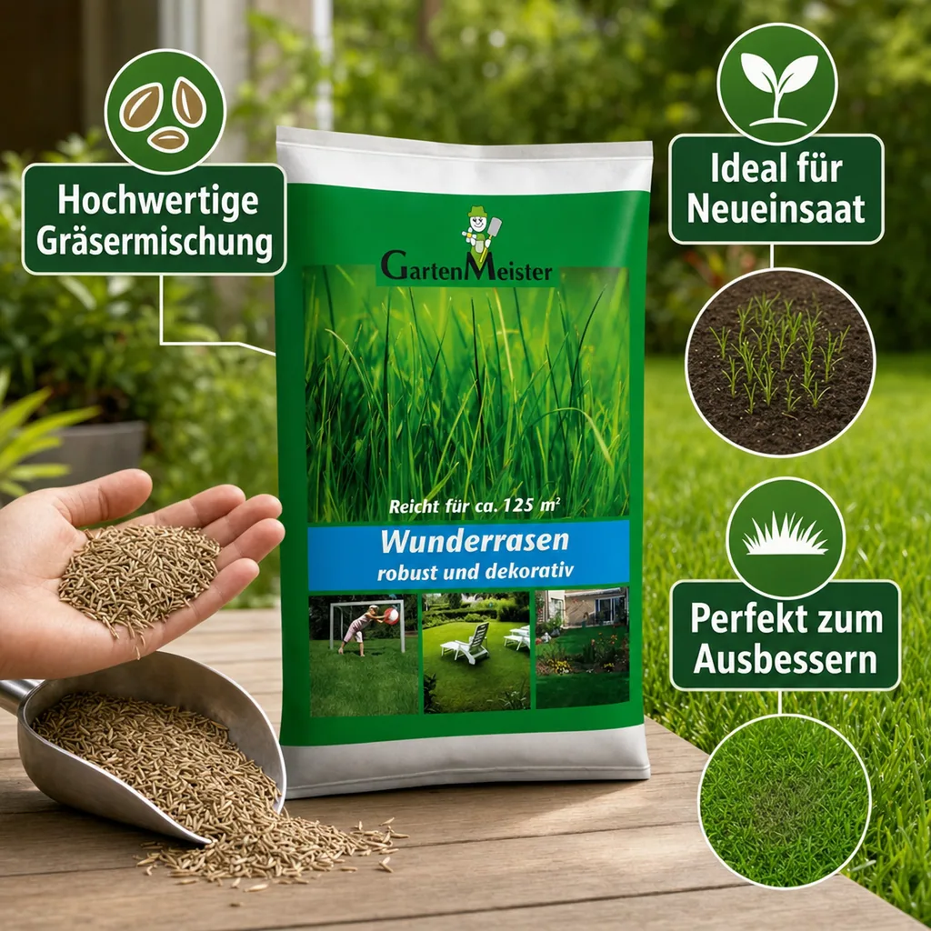 Rasensamen "Wunder Rasen", 2,5 kg