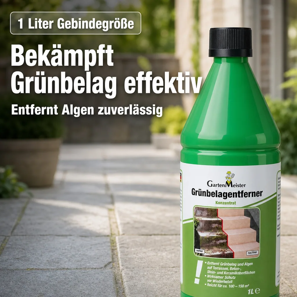 Grünbelagentferner Konzentrat 1 Liter