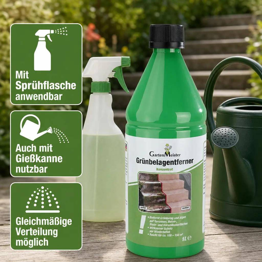 Grünbelagentferner Konzentrat 1 Liter