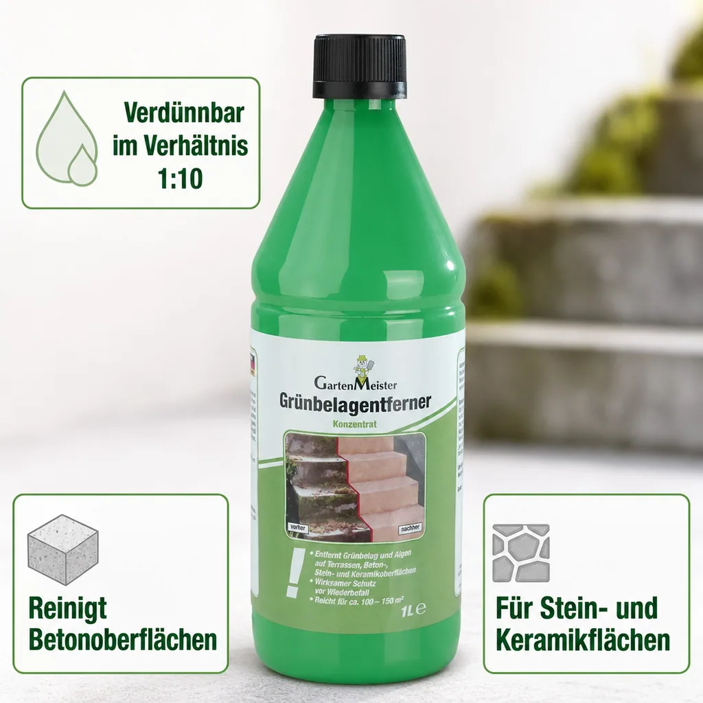 Grünbelagentferner Konzentrat 1 Liter