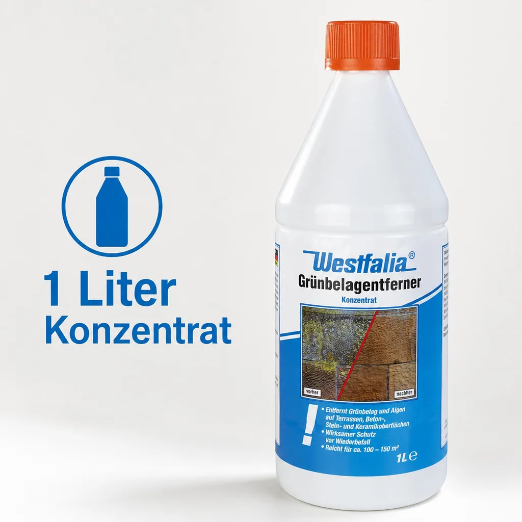Grünbelagentferner Konzentrat 1 Liter
