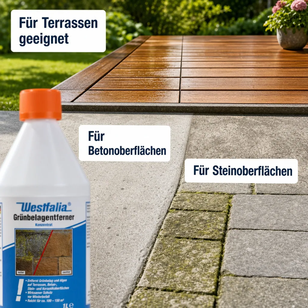 Grünbelagentferner Konzentrat 1 Liter