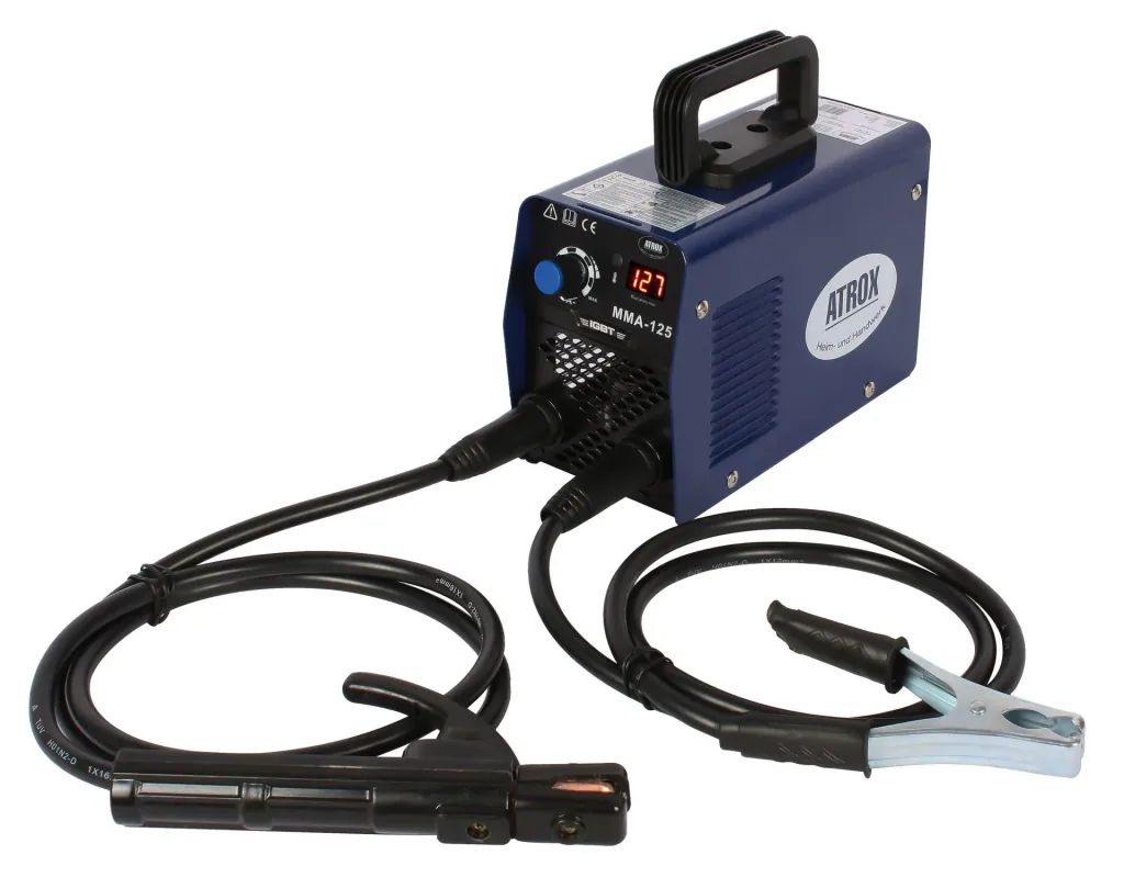 Inverter-Elektroden-Schweißgerät inklusive 4-teiligem Zubehör-Set