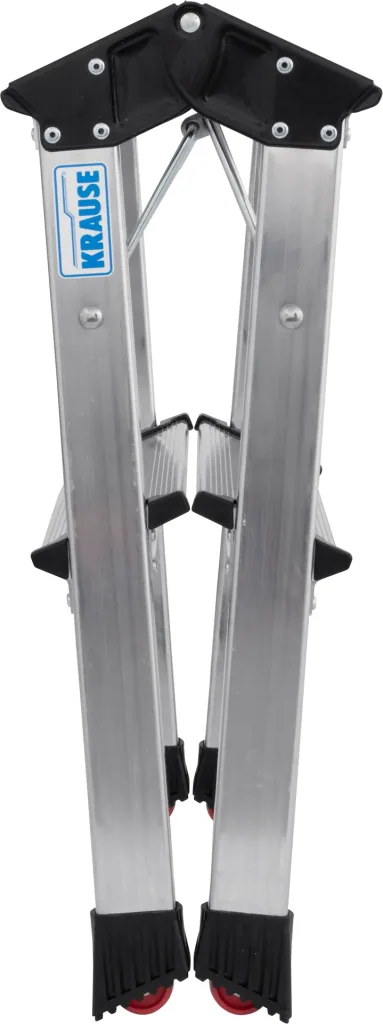 „ROLLY“ DOPPEL-KLAPPTRITT ALU NATUR 2x2 STUFEN