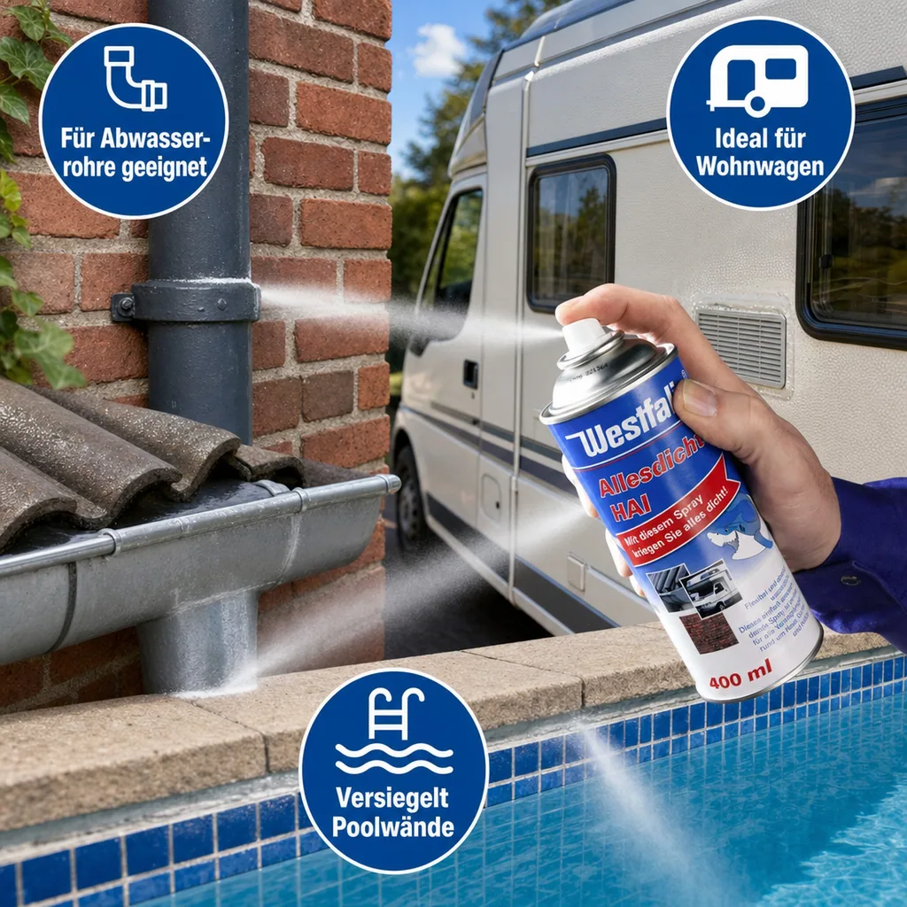 Allesdichter 400 ml Spray, Farbe grau