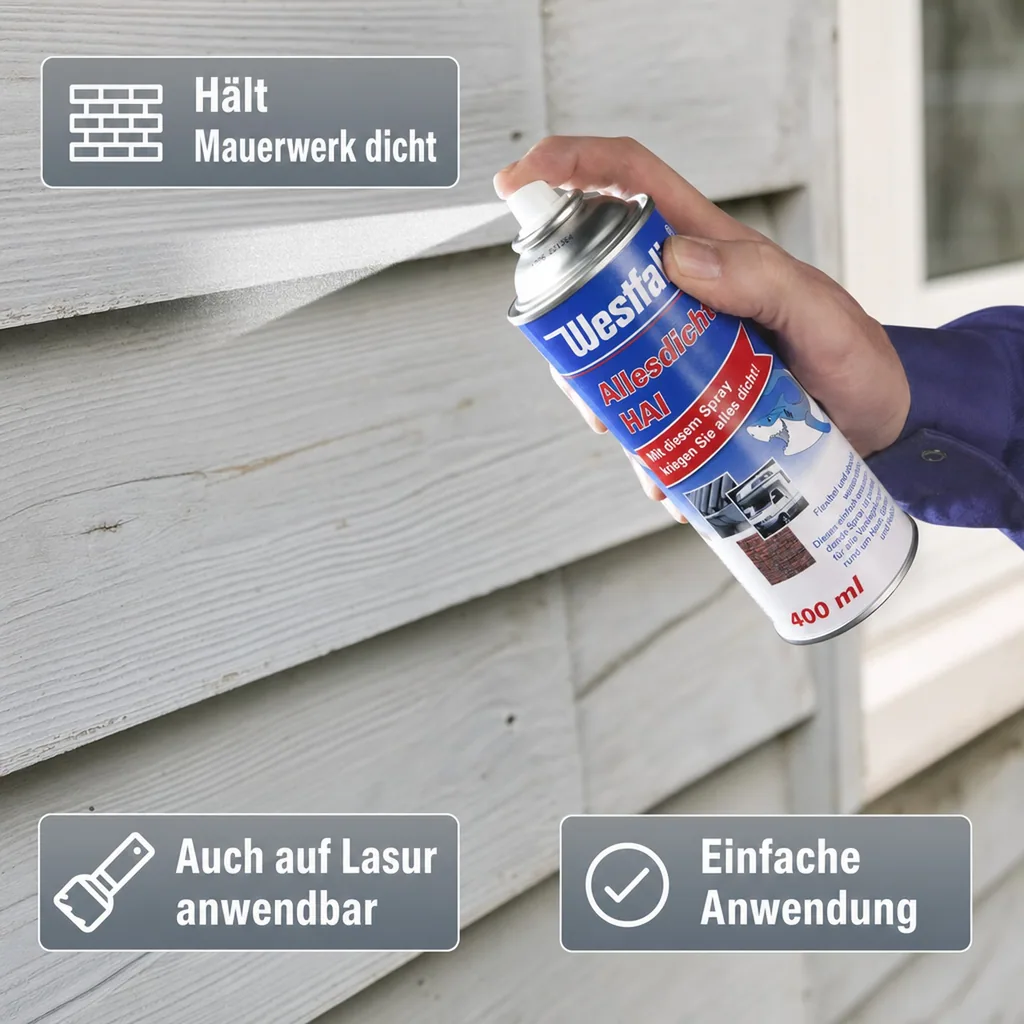 Allesdichter 400 ml Spray, Farbe grau
